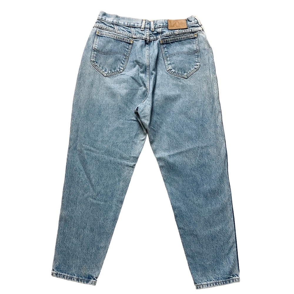 Lee Women's Straight Leg Jeans - Light Blue Denim - Picture 5 of 8